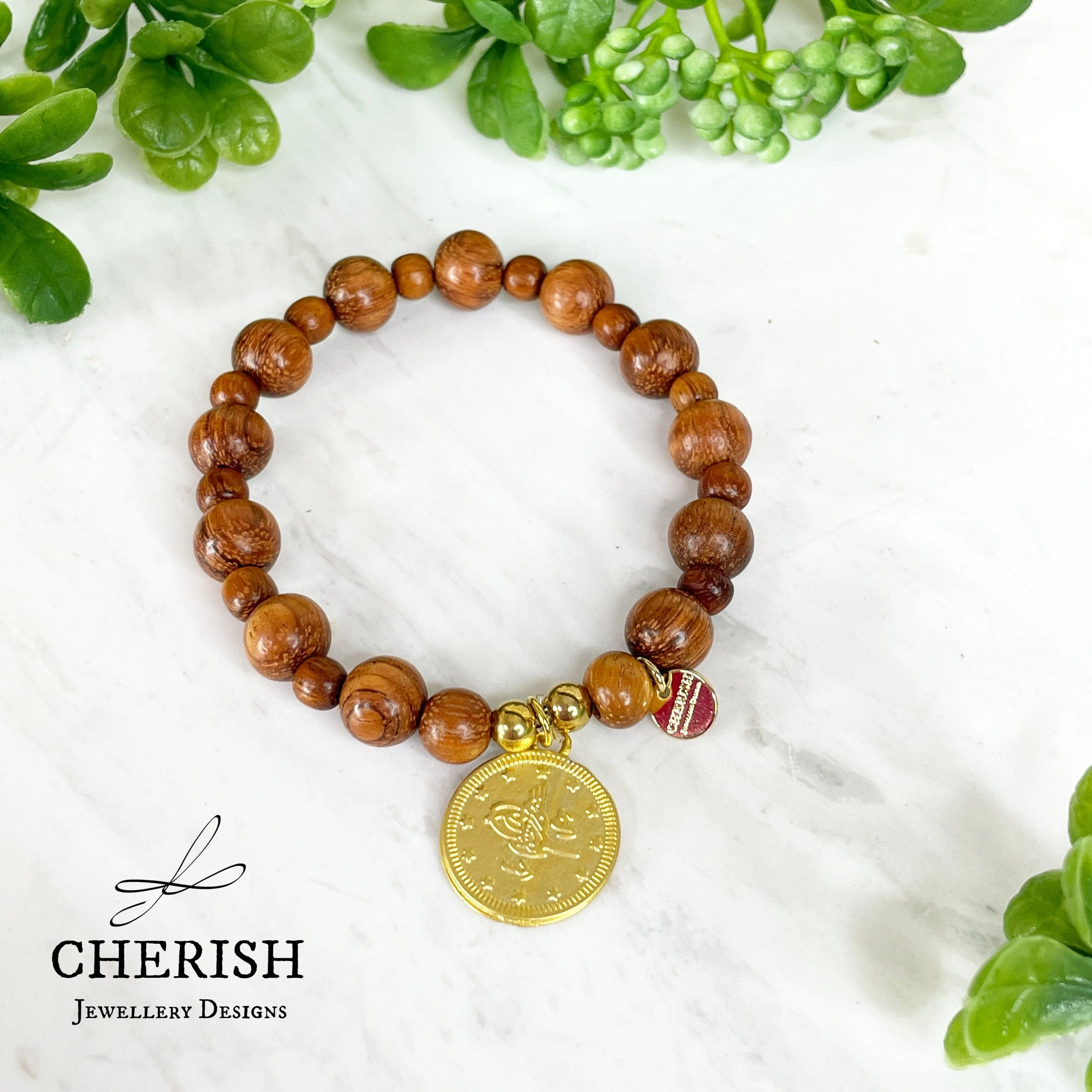 Alara Timber Bracelet - Silver or Gold - Image 3