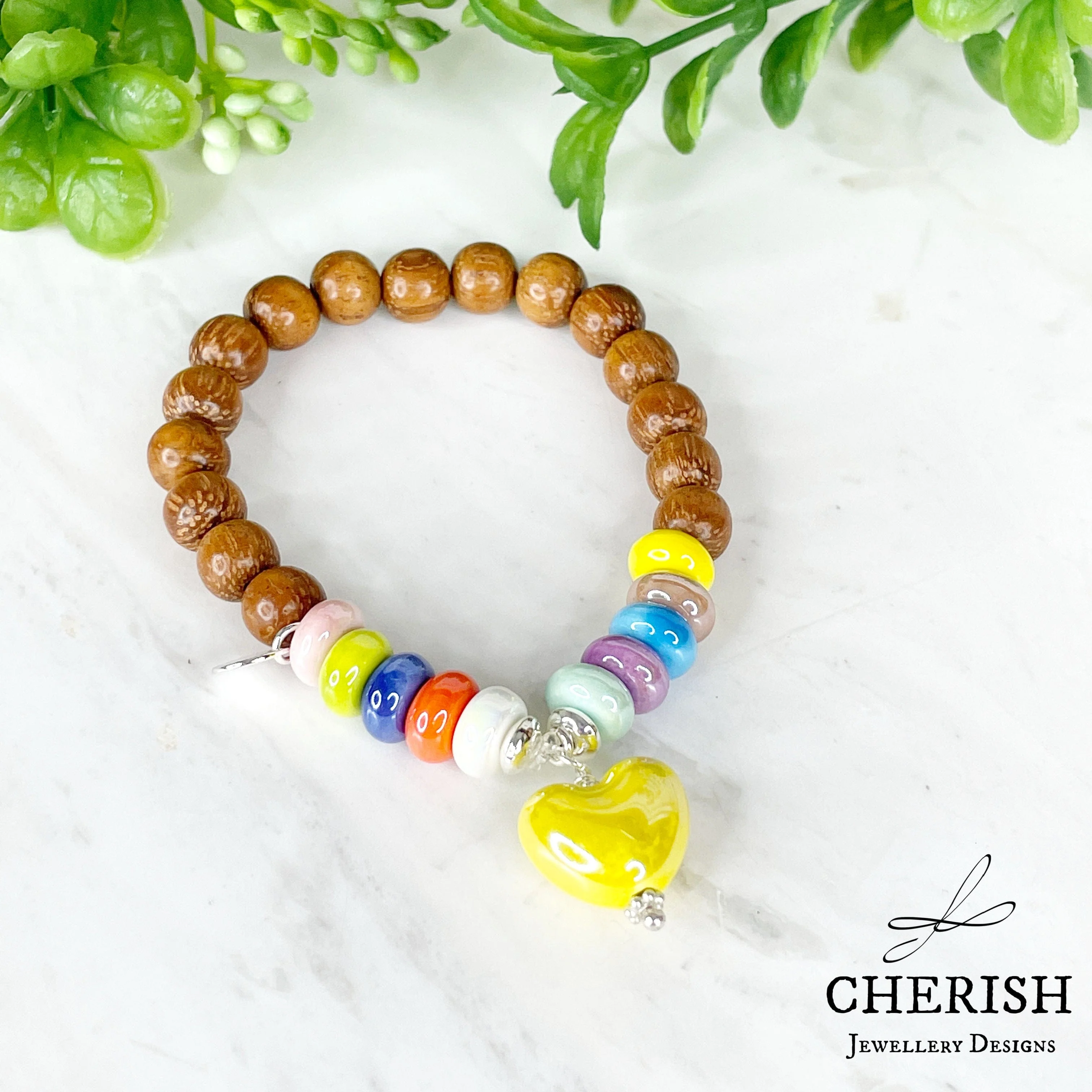 Aya Rainbow Porcelain Bracelets - 10 colours - Image 10