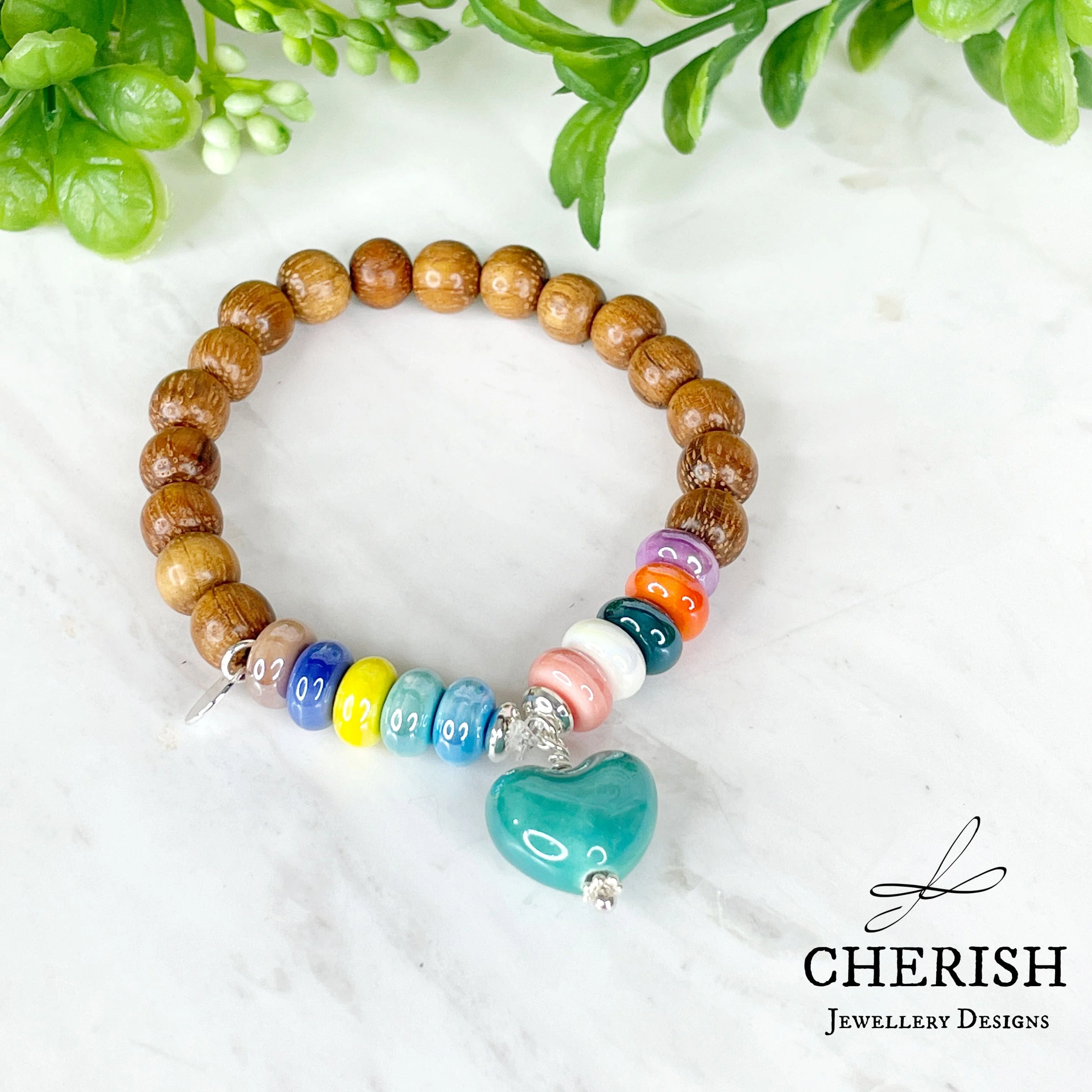 Aya Rainbow Porcelain Bracelets - 10 colours - Image 3