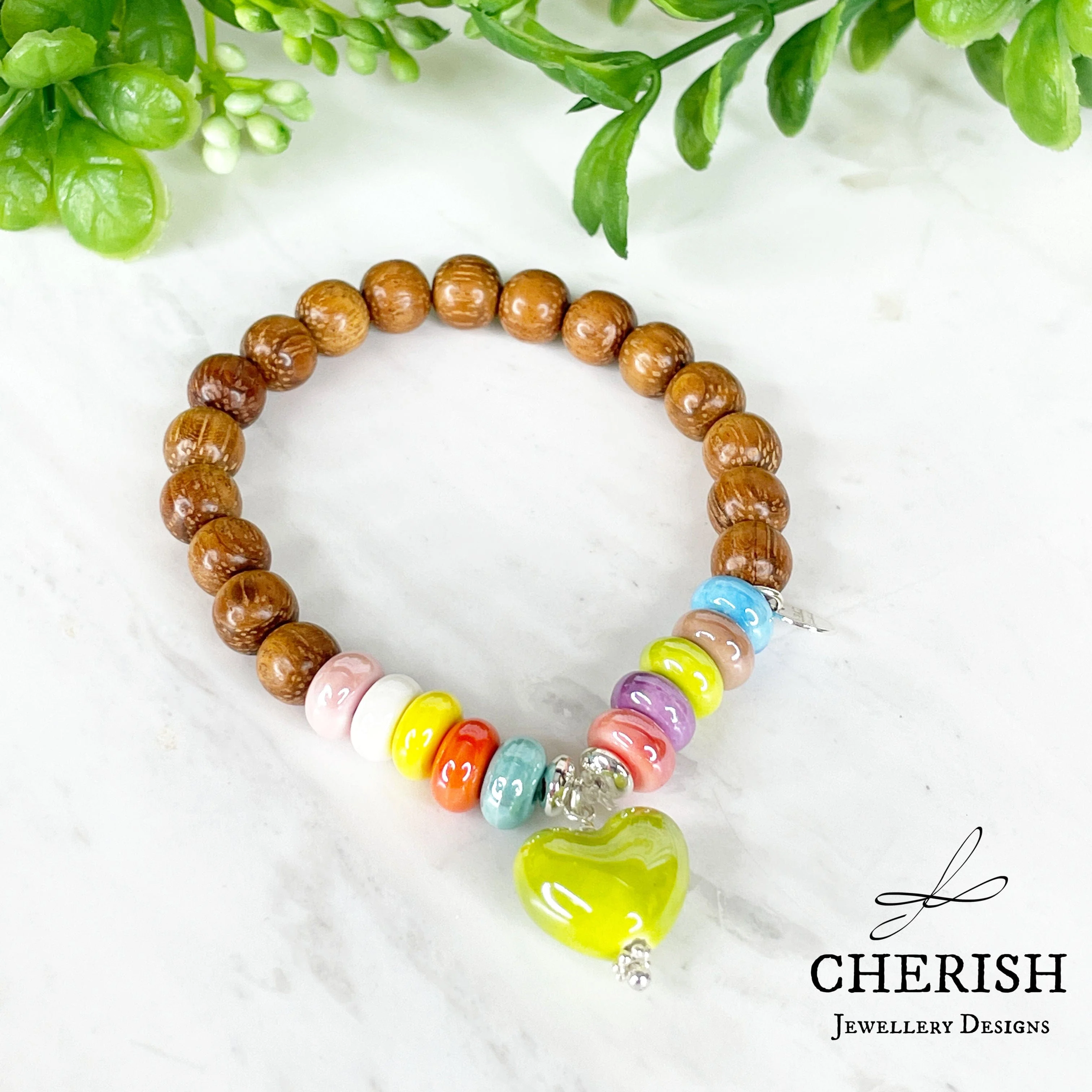 Aya Rainbow Porcelain Bracelets - 10 colours - Image 6