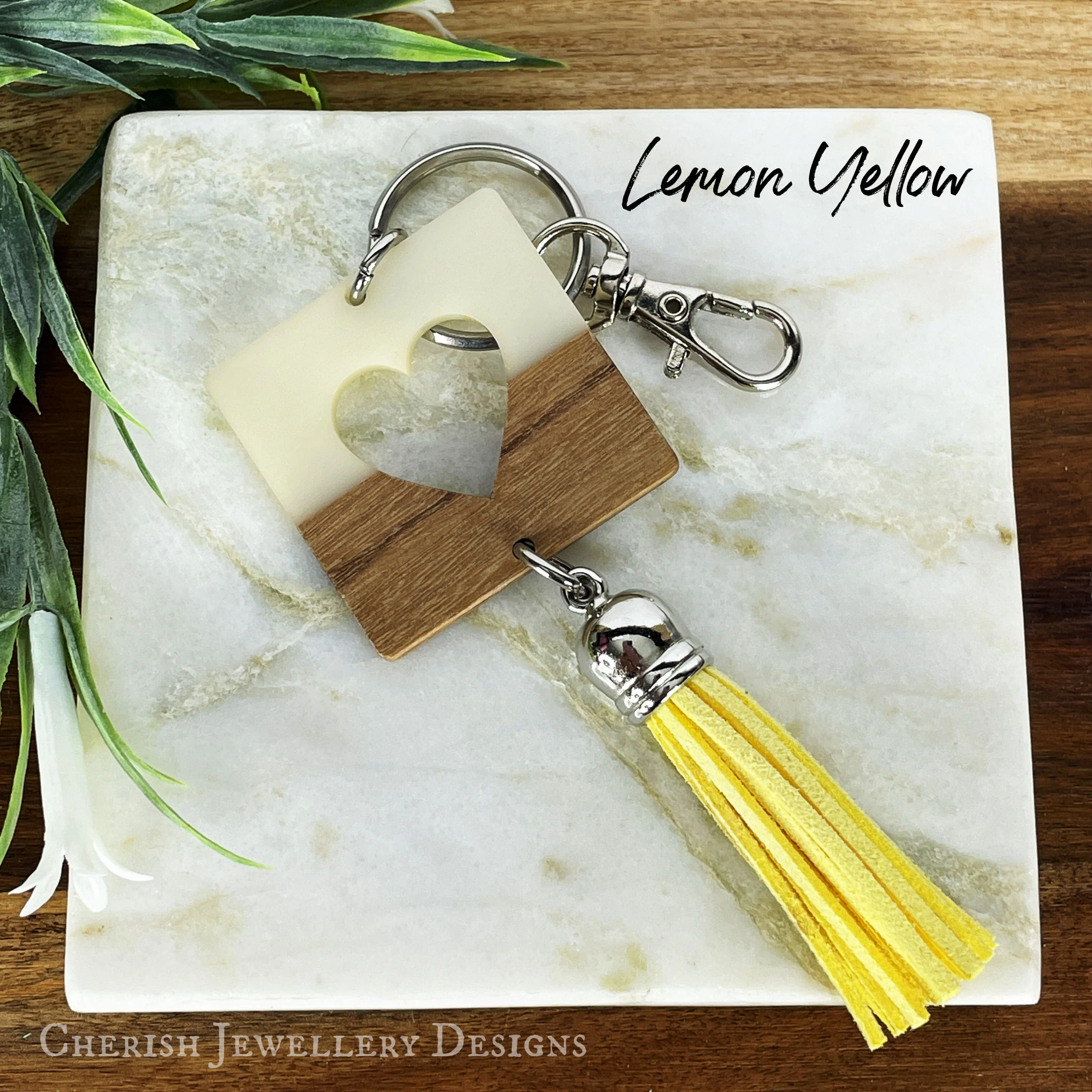 Cut Out Heart Keychain - Image 5