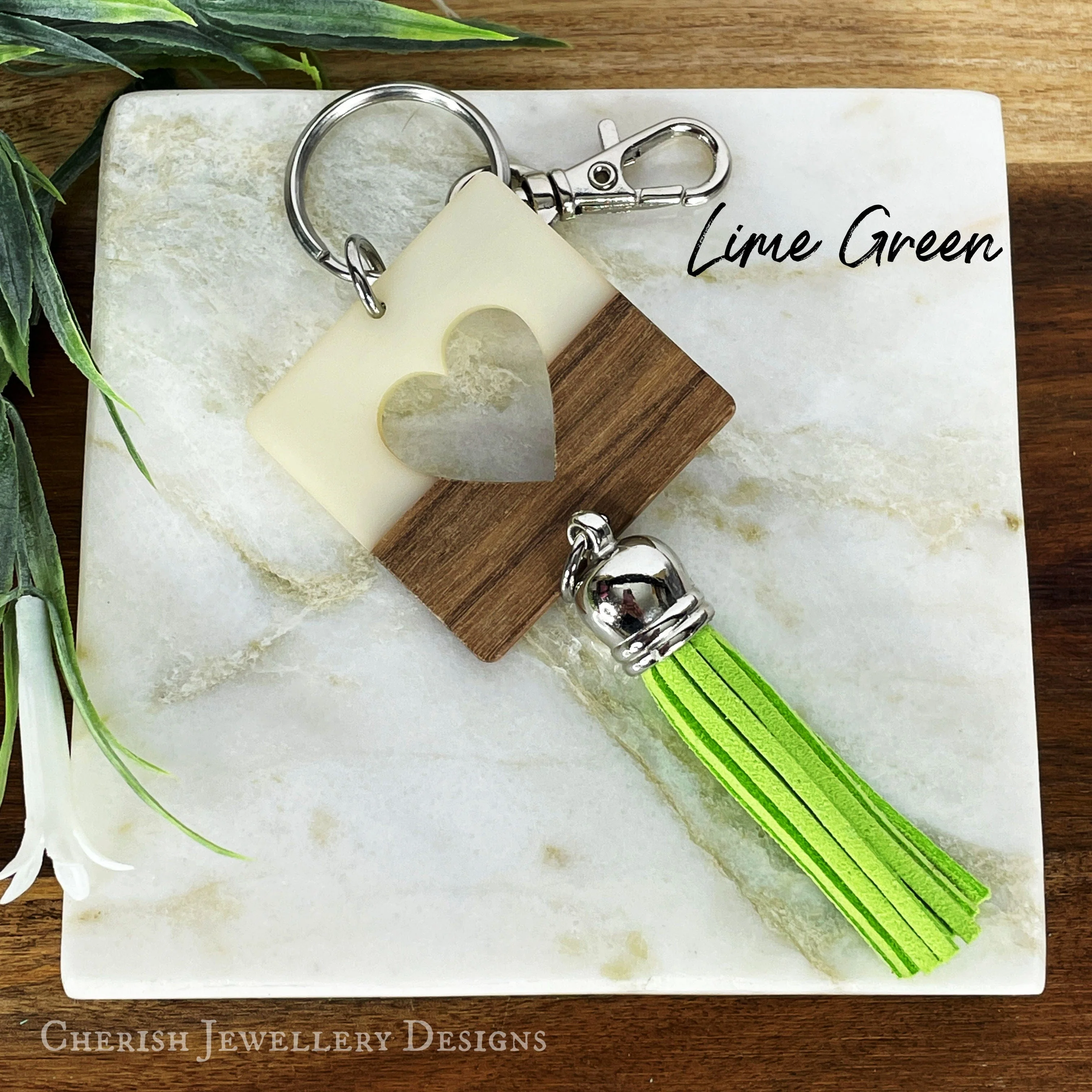 Cut Out Heart Keychain - Image 6