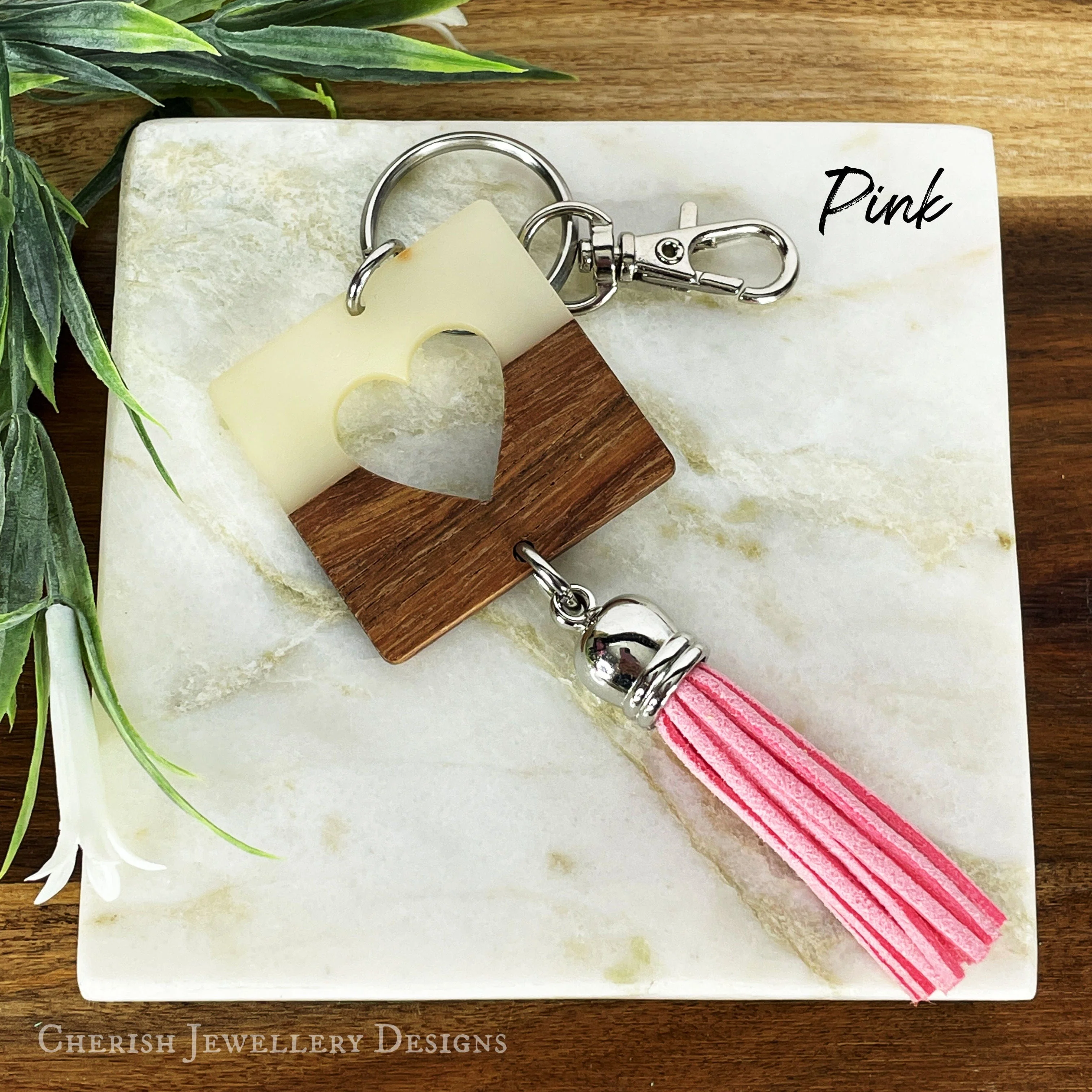 Cut Out Heart Keychain - Image 8