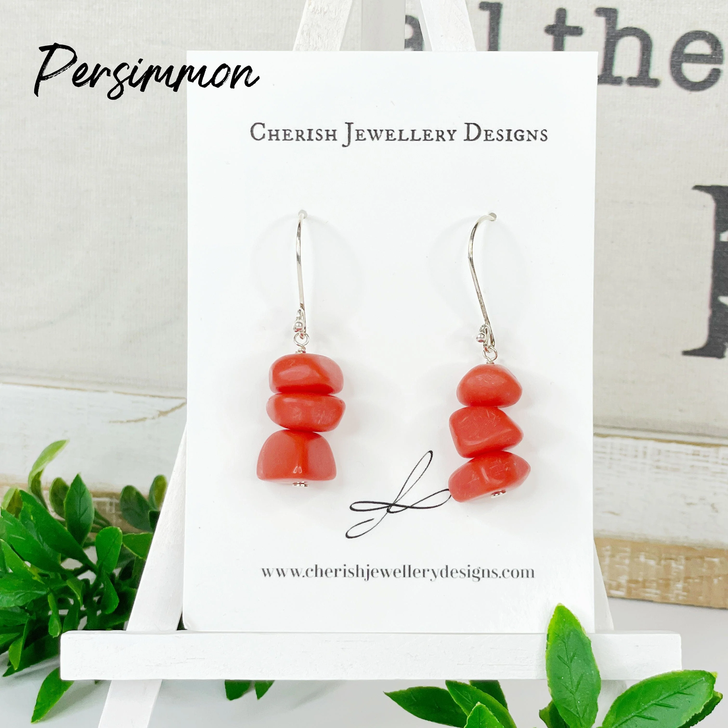 Giana Resin Earrings (8 colours available) - Image 6