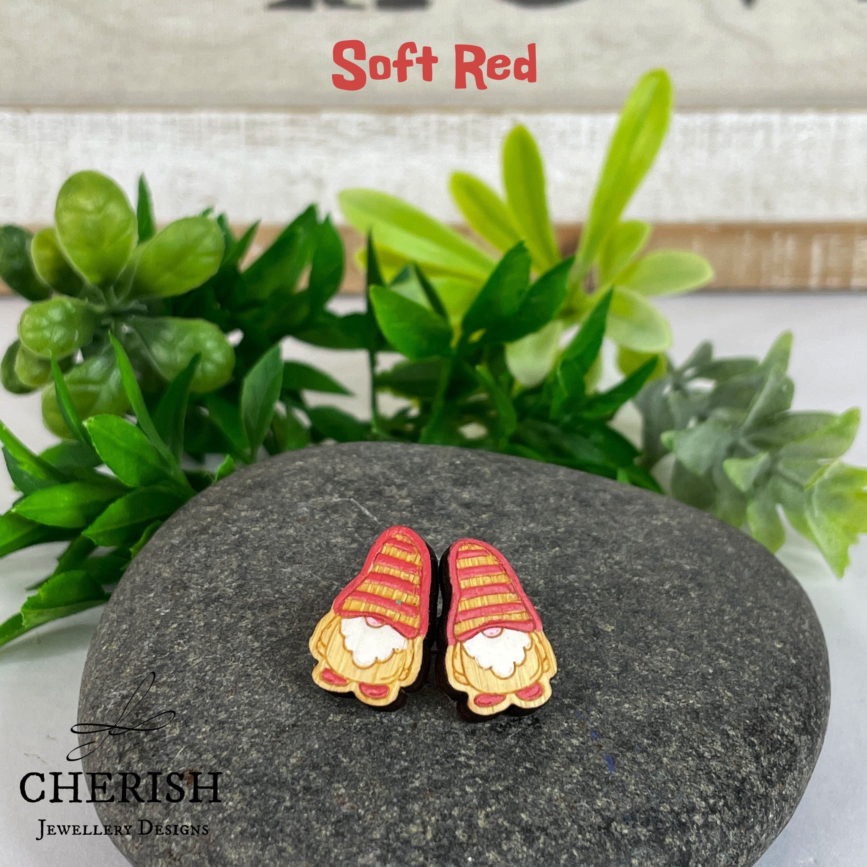 Gnome Stud Earrings - Image 5