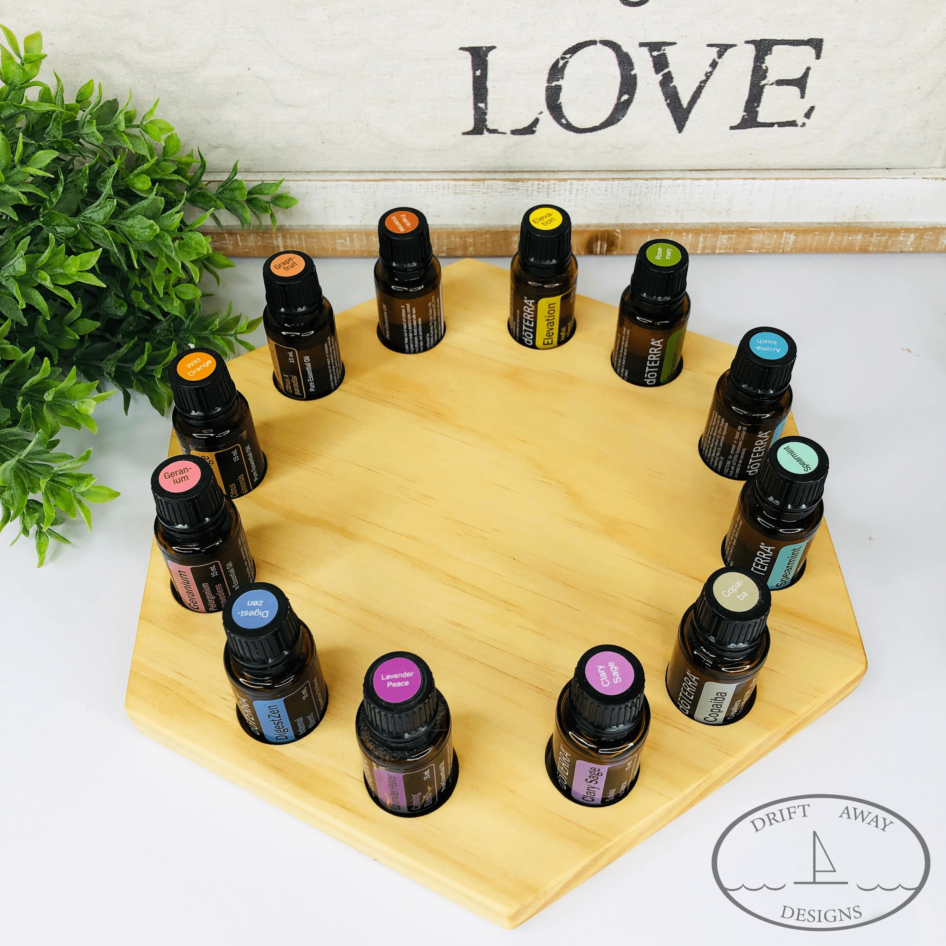 Hexagon Essential Oil Holder - Image 3