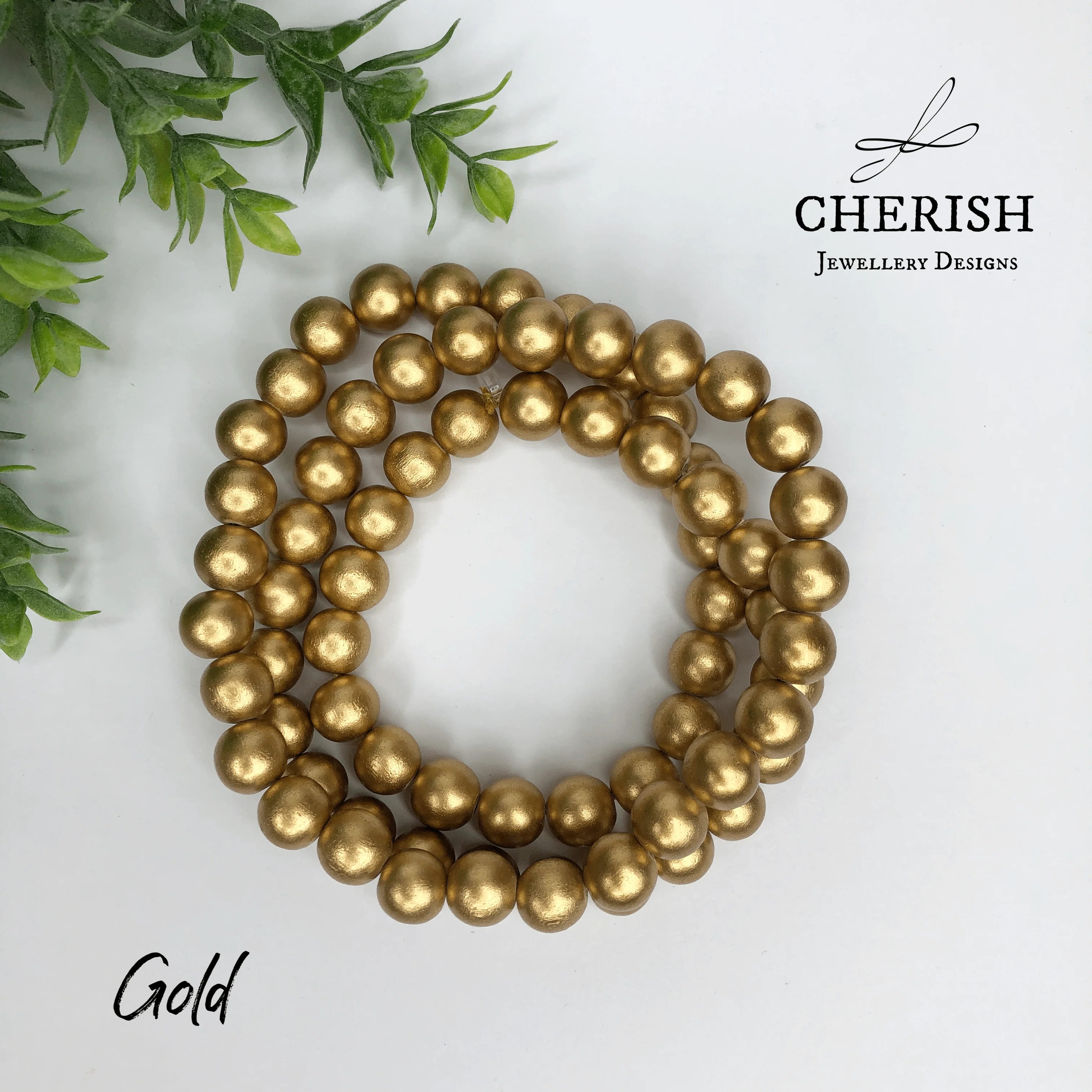 Metallic Classic Timber Necklaces - Image 3