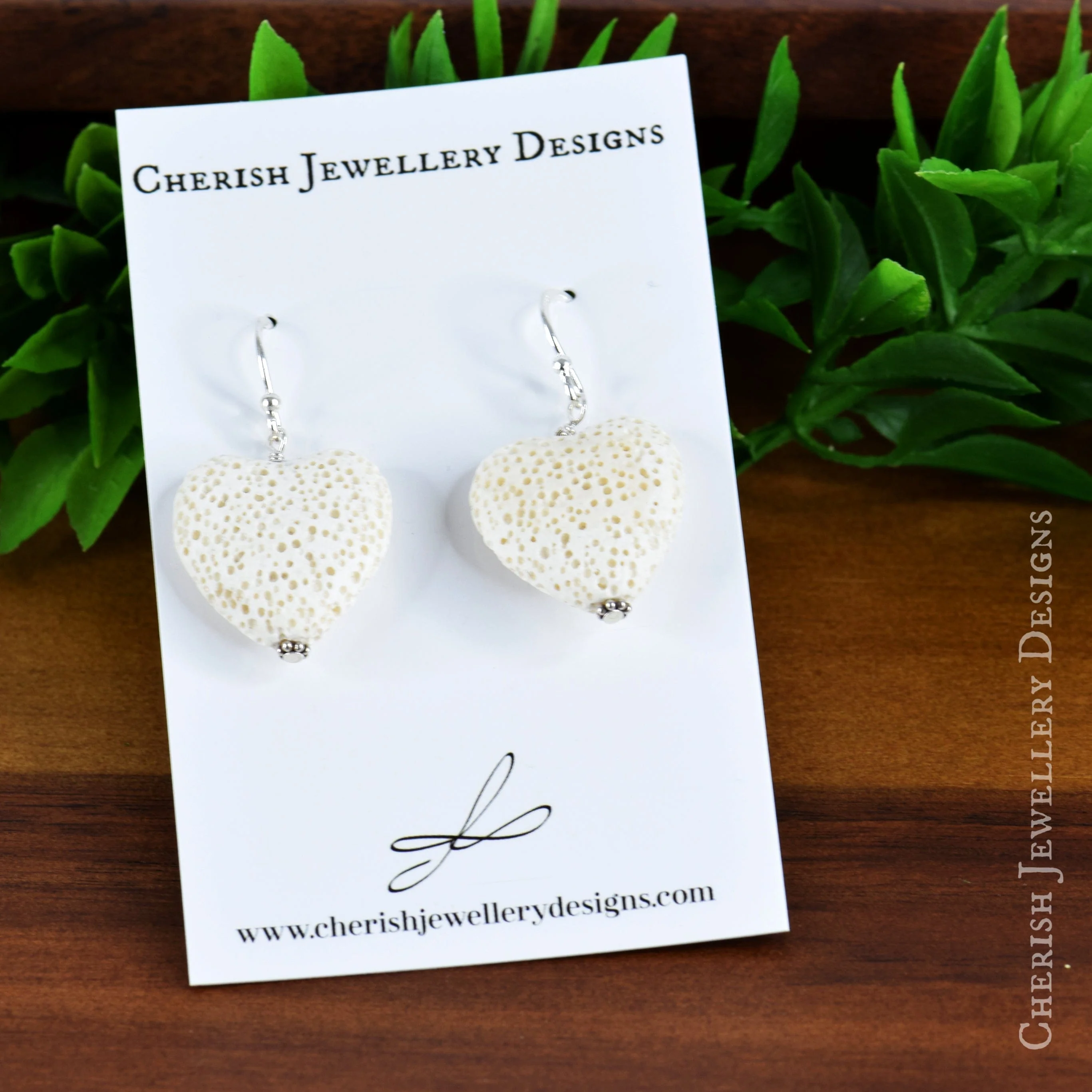 Mini Lava Heart Earrings - Image 10
