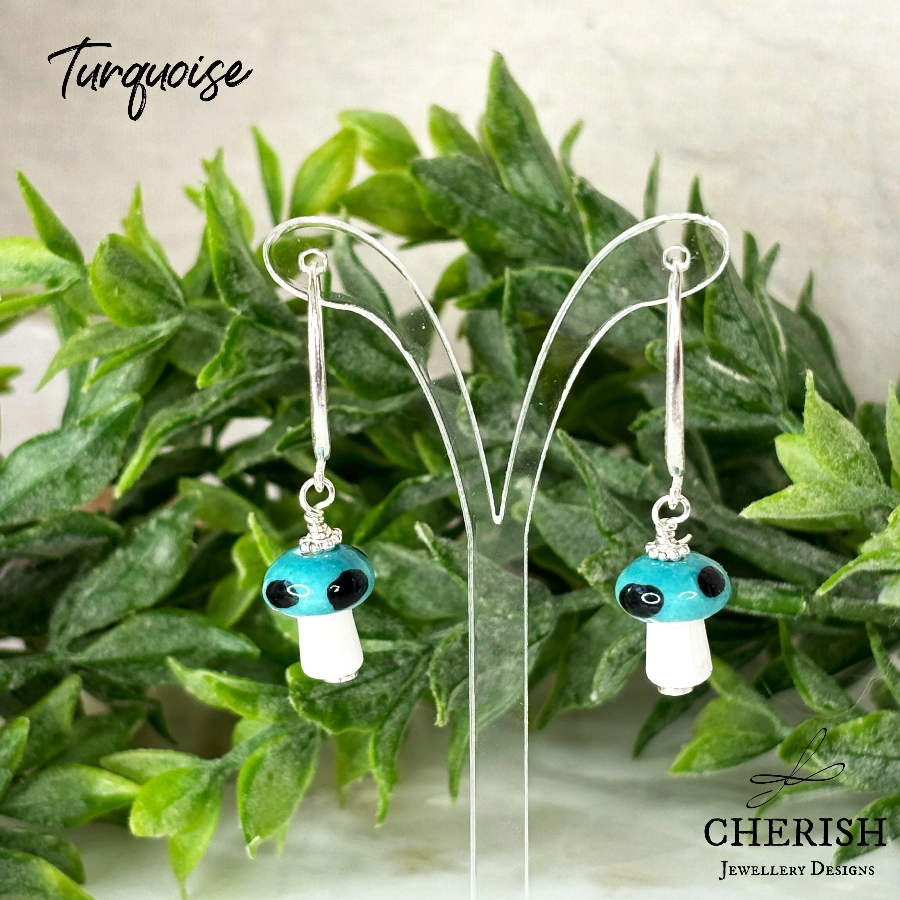 Mini Mushroom Earrings - Image 10