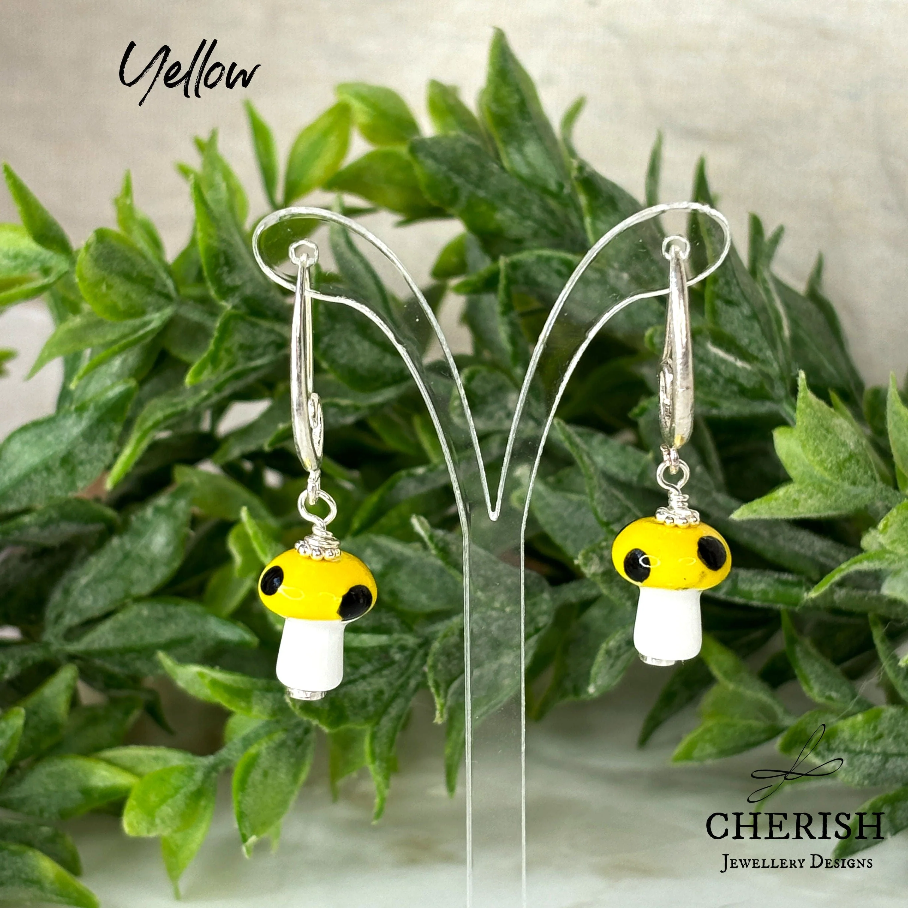 Mini Mushroom Earrings - Image 11