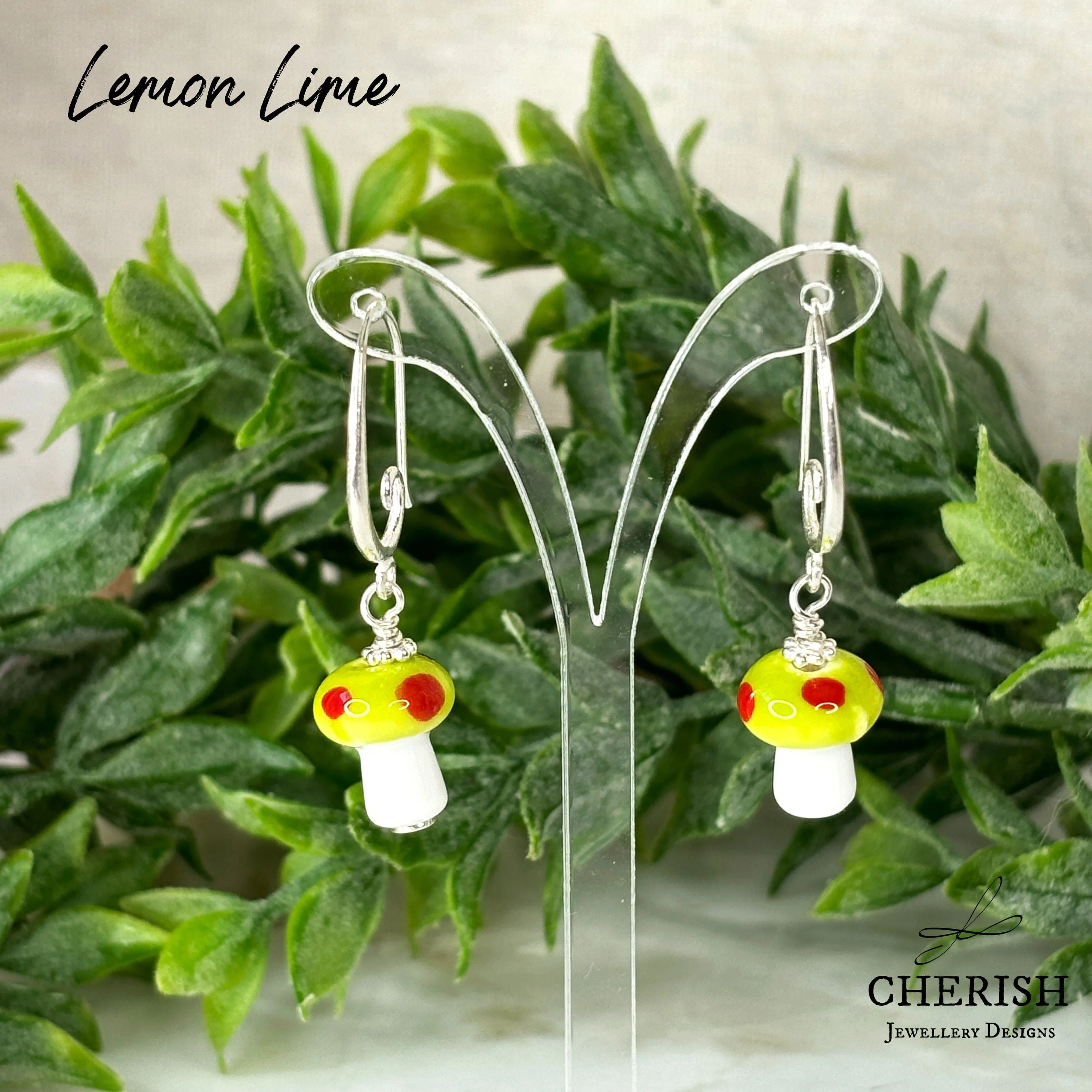 Mini Mushroom Earrings - Image 5
