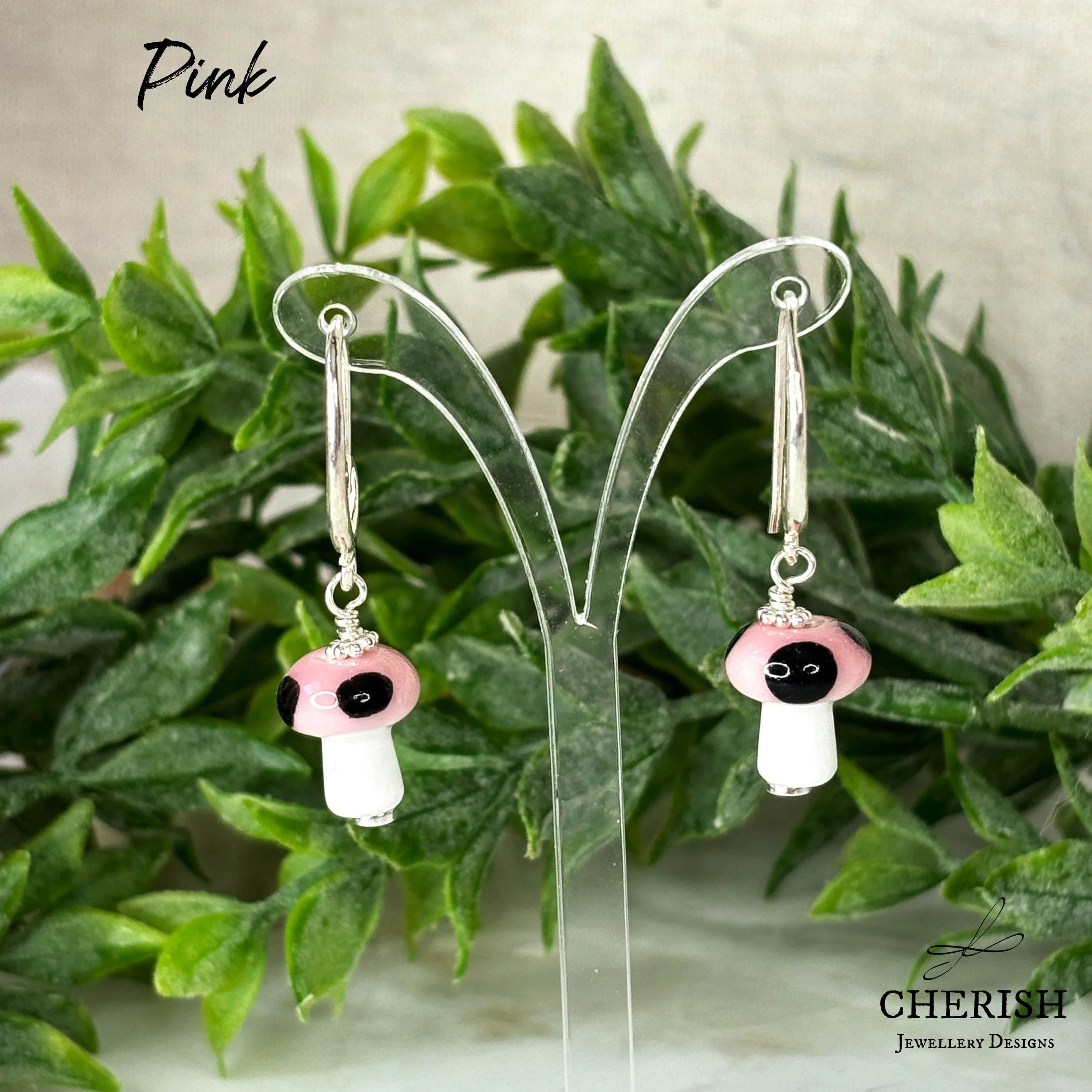 Mini Mushroom Earrings - Image 8