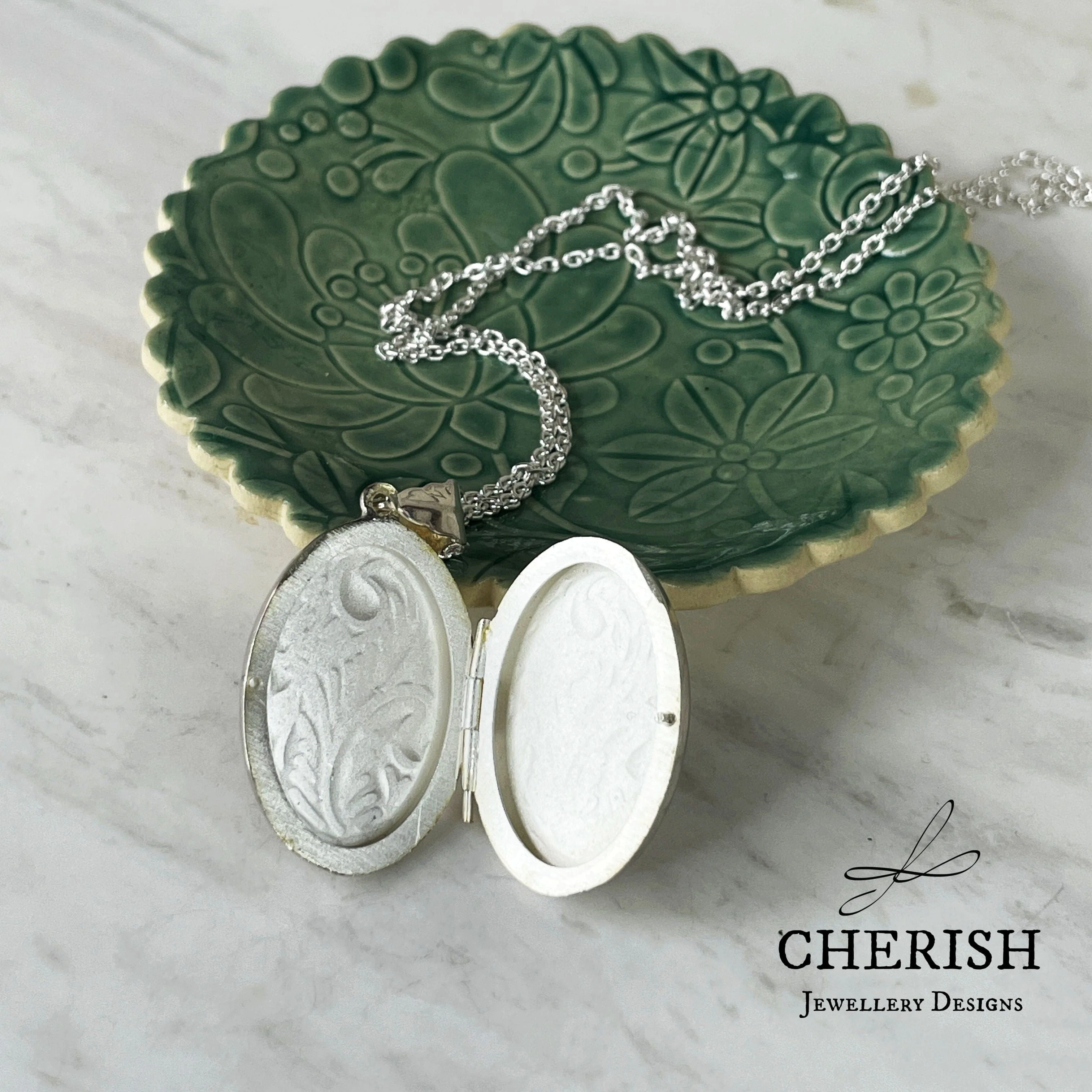 Sterling Silver Locket Pendants - Image 2